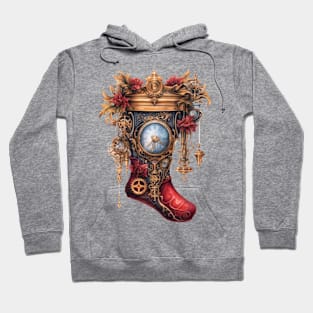 Steampunk Christmas Sock Hoodie